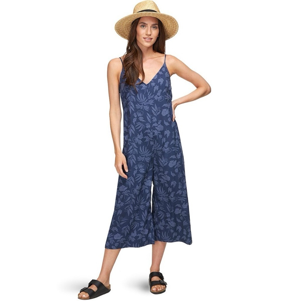 Patagonia Blue Floral June lake Jumpsuit